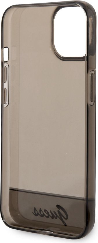 Étui arrière translucide Guess pour Apple iPhone 14 Plus (6,7") - Zwart
