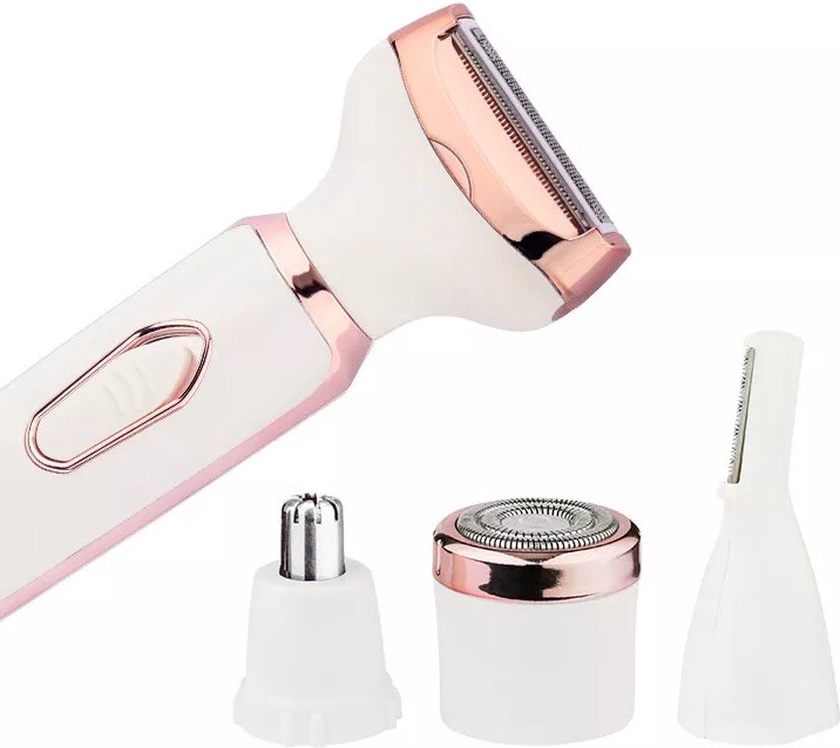 4 In 1 Vrouwen Epilator Scheerapparaat Ontharing Pijnloos - afbeelding 2