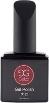 Gelzz Gellak - Gel Nagellak - kleur Business Classy G182 - Rood - Dekkende kleur - 10ml - Vegan