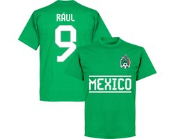 Mexico Raúl 9 Team T-Shirt - Groen - Kinderen - 152