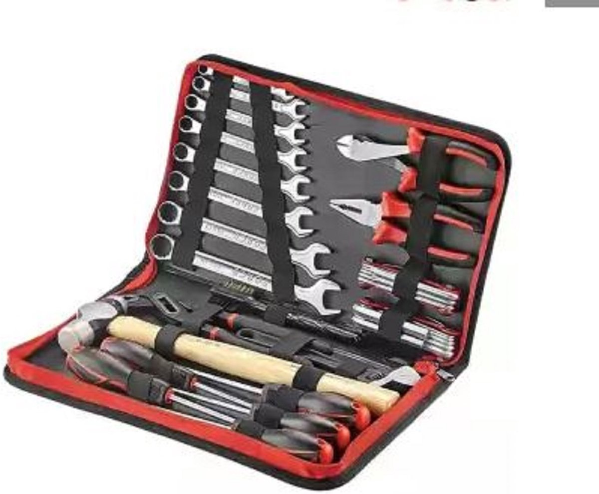Gereedschap- 33 stuks-Nylon etui met de 33 belangrijkste gereedschappen-Vakantie