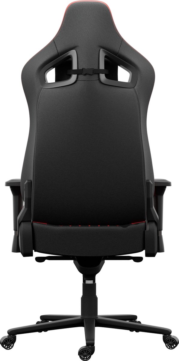 HICON® Armonia Gaming Chair - Zwart Rood - afbeelding 3