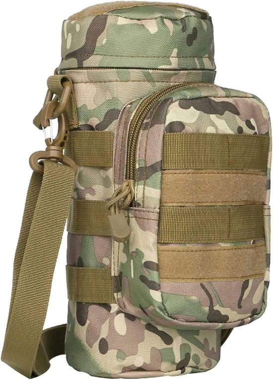 1stuk - Tactische flessenhouder - Waterdichte Tas - flessenhouder, militaire drinkflestas - waterfleshouder - voor Wandelen, Camping, Reizen, — afbeelding 2