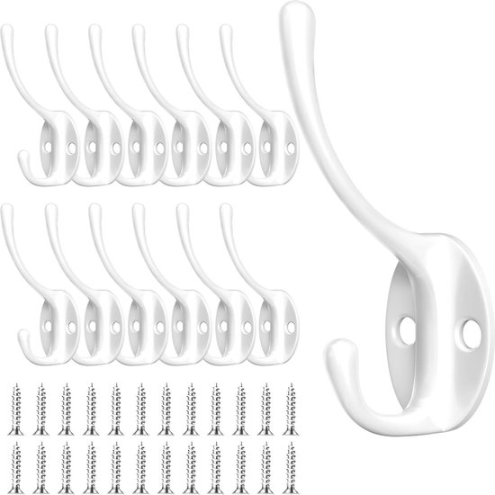 Kochenty Motel Hotelsleutelhangers, wit, vintage, hotel sleutelhanger, voor vinylprojecten, sublimatiedecoratie, 24 stuks