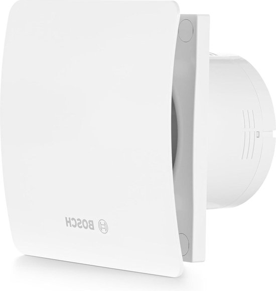 Badkamerventilator 100 mm wit met timer en vochtigheidssensor - Design EET100HT 19300121