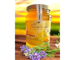 Rozemarijnhoning | Rosemary Honey | Miel de Romarin | عسل إكليل الجبل – 100% Puur Natuurlijke Honing | Delicate Smaak & Aroma | 450g