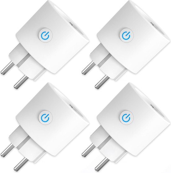 Antela ET25 - Tomada Inteligente 16A 3680W 2.4G/5G Com Medidor De Energia Compatível Com Alexa Google Home
