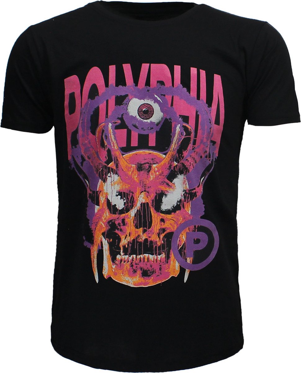 Polyphia Vibrant Skull T-Shirt - Officiële Merchandise - XL