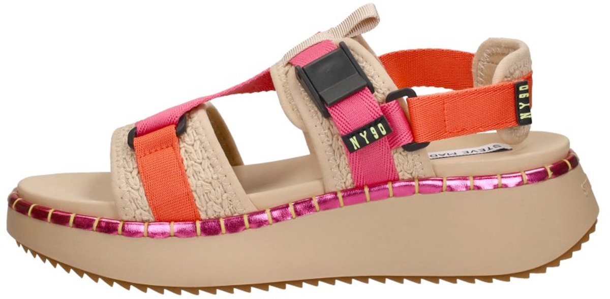 Steve Madden Decorum Sandalen Plat - fuchsia - Maat 38 — cadeau in Mode & Accessoires - foto 2