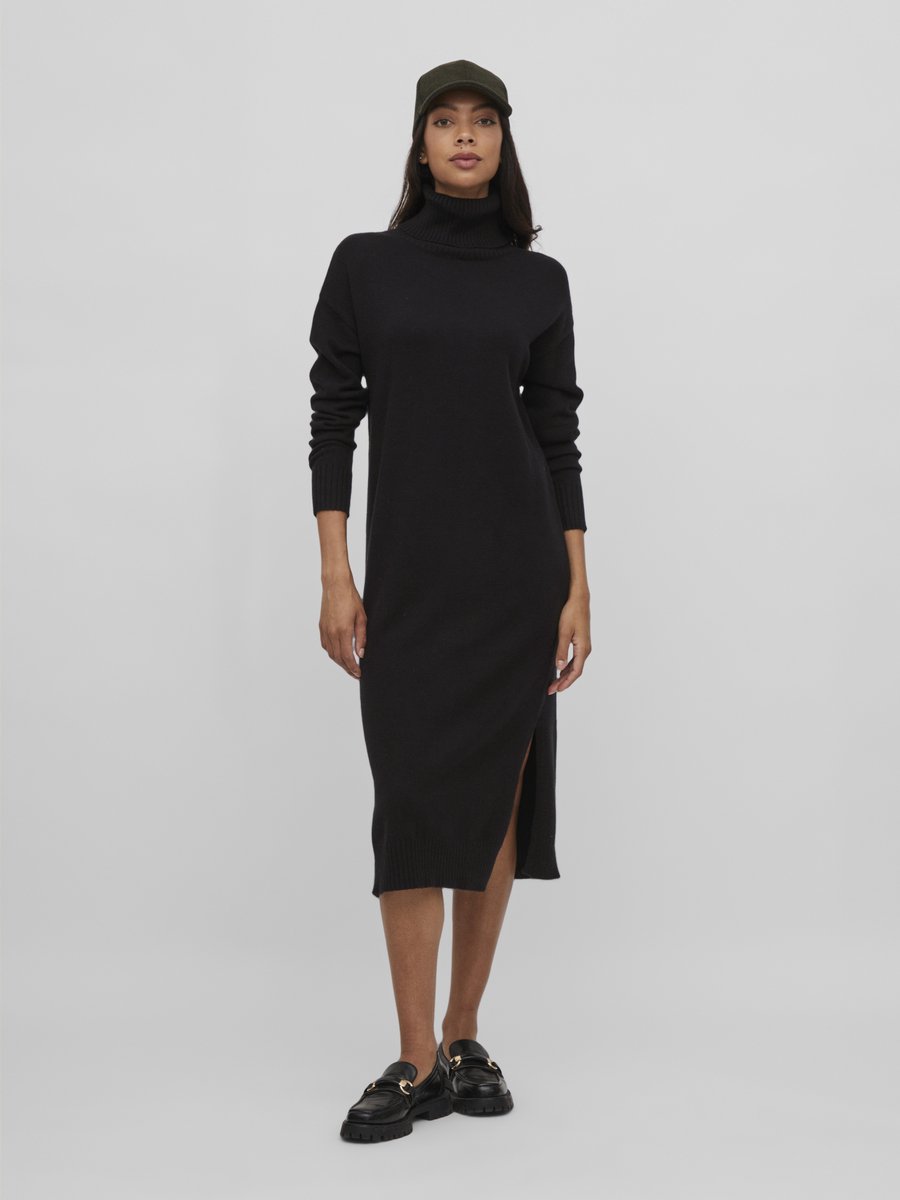 Vila maxi-jurk Col Black