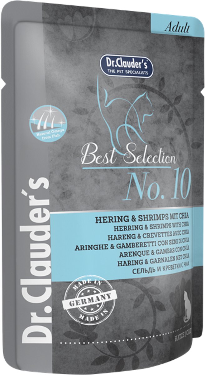 Dr Clauder's Cat Best Selection Adult Nr. 10 16x85g - 16x85g