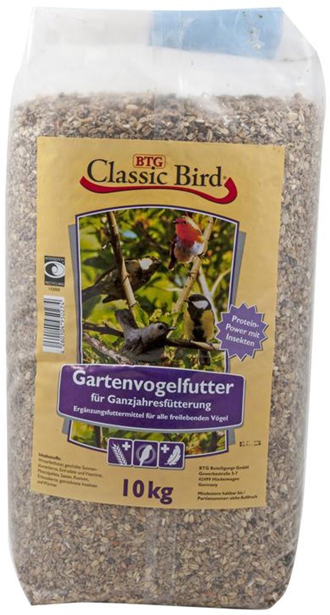 Classic Bird tuinvogelvoer met insecten - 10kg