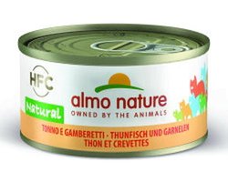 Almo Nature HFC 24x70g - Tonijn en garnalen