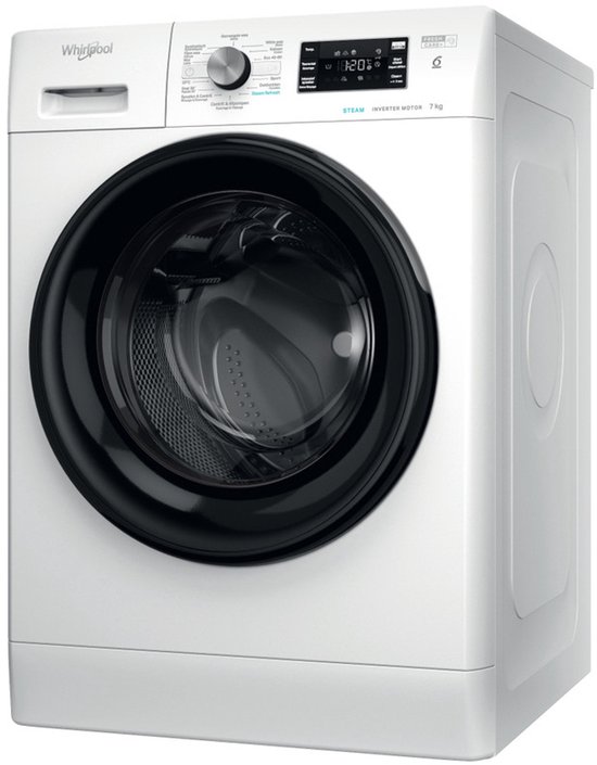 Whirlpool FFBBE 7469 BV - FreshCare+ Steam - 7kg Wasmachine
