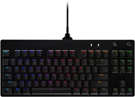 Gaming Keyboard Met Verlichting - Mechanisch Gaming Toetsenbord - Multimedia Toetsen - Qwertz/Qwerty - RGB Verlichting - Led Verlichting - Ergonomische Toetsenbord