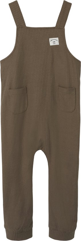 Name-It - Salopette - Tuinbroek - Bungee - Cord - Brown - Maat 56
