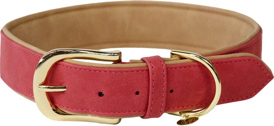 Leuke Diamante Puppy Kraag en Riem Set Bling Suède