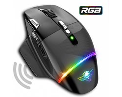 Spirit of gamer XPERT-M800 – Bluetooth Gaming Muis – Draadloze Muis – Ergonomisch – 10.000 DPI – RGB LED Verlichting – Oplaadbaar