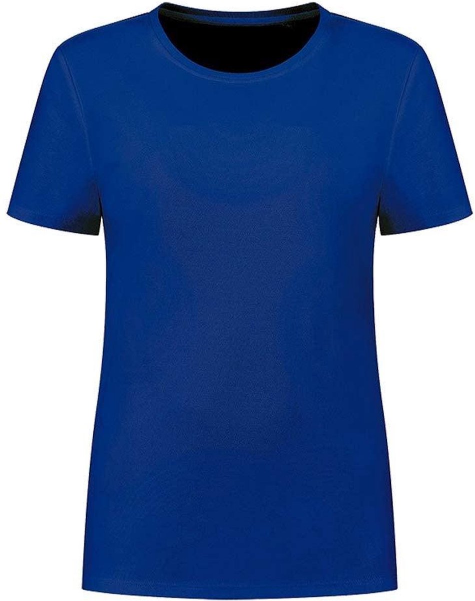Lemon & Soda T-shirt voor dames met korte mouwen in de kleur royal blue in de maat L