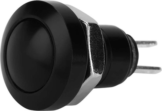 24V Momentary Push Button Switch Mini Waterproof Power Push Button Zinc ...