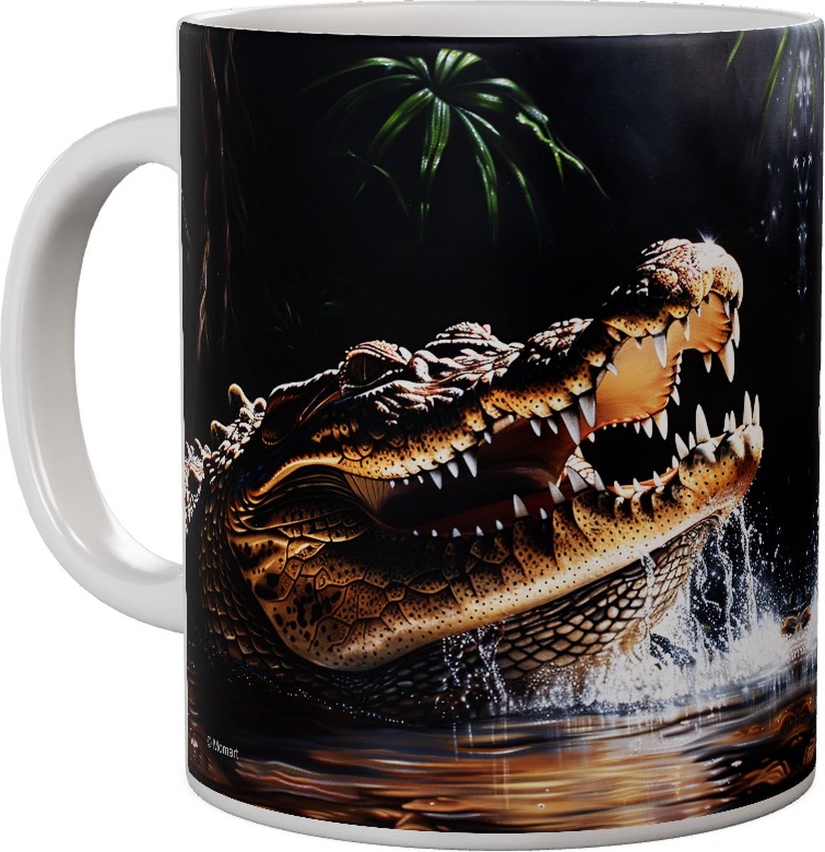 Krokodil Crocodile In Water - Mok 440ml 440