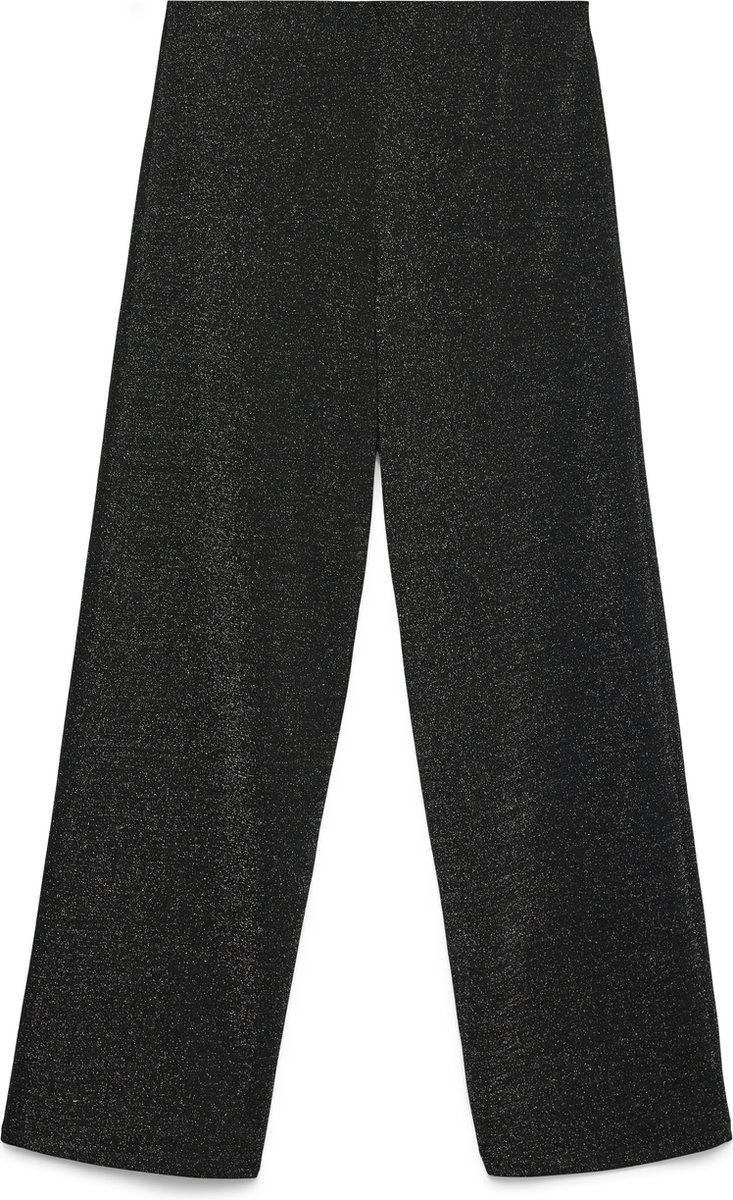 Vero Moda Berlin Mid Waist Wide Glitter Broek Dames - Maat XL X L32
