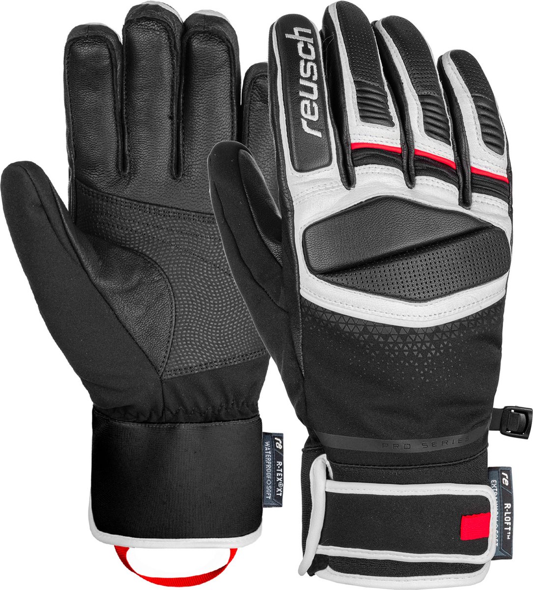 Reusch Mastery Handschoen Black /White / Fire Red 9
