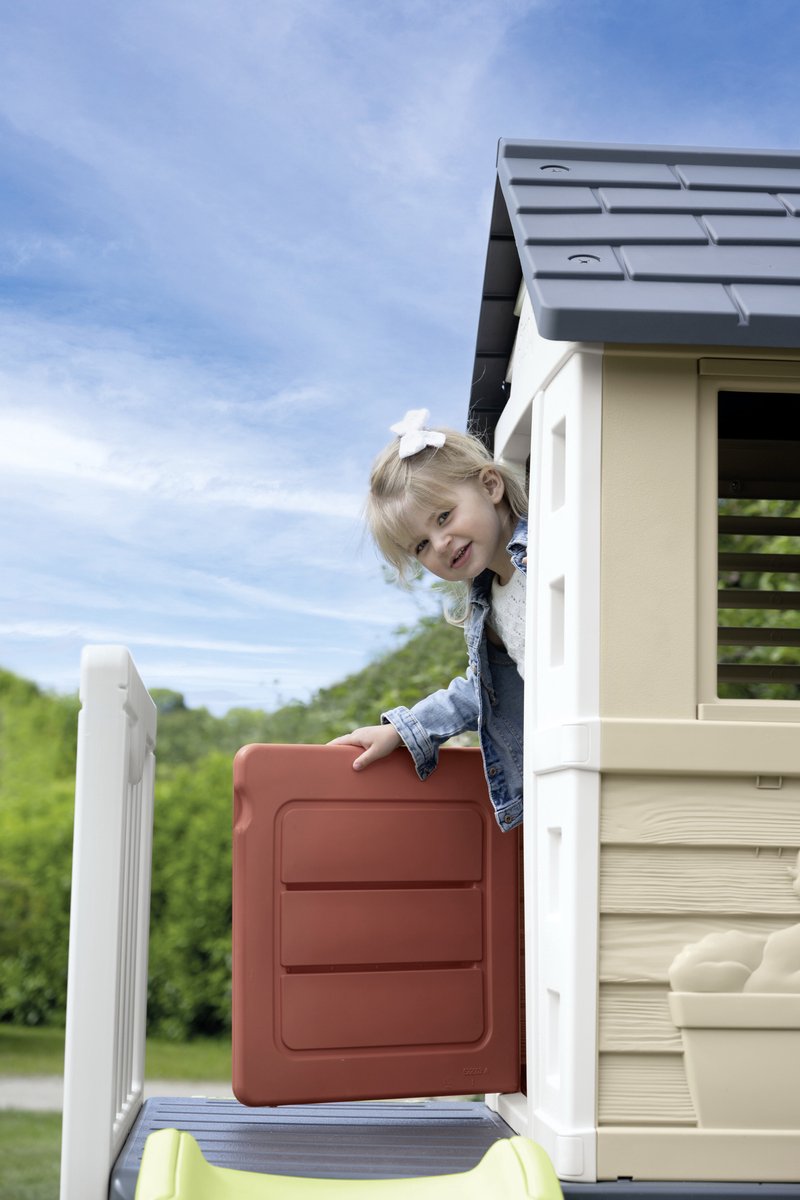 Smoby - Speelhuis - Paalwoning met glijbaan - Vanaf 2 jaar - Stilthouse Smoby life — afbeelding 17