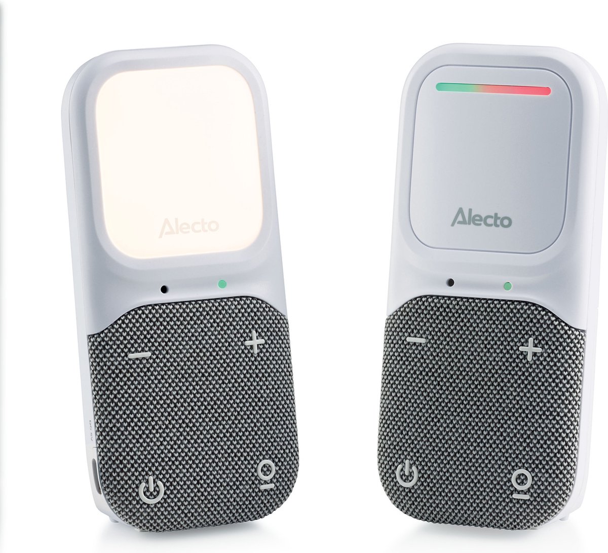 Afbeelding 2 van Alecto Babyfoon - Full Eco DECT Audio Babyfoon - Nachtlampje - Lange stand-by tijd - DBX135 - Wit Grijs