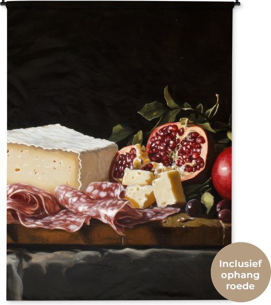 Tapisserie murale 150x200 cm - Nature morte - Vintage - Planche à boissons - Tapisserie - Tapisseries