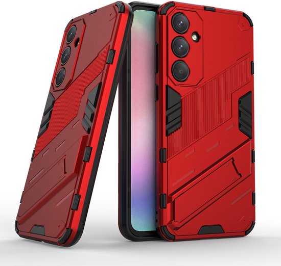 Coque Samsung A54 - Solidenz StandGuard Xtreme - Rouge