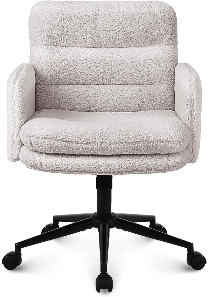 ApexArte® Ergonomische Bureaustoel - Bureaustoelen voor Volwassenen en Kinderen - Gaming Stoel - Chair - Creme