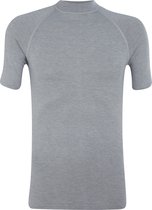 RJ Bodywear thermo T-shirt - heren thermo shirt korte mouw - grijs - Maat: M