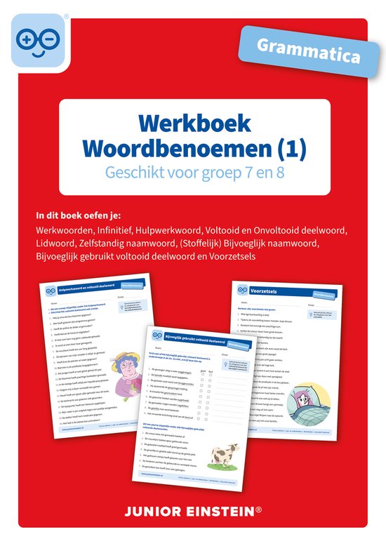 Grammatica Woordbenoemen 1 Geschikt voor groep 7 en 8 Werkbo ... - cover