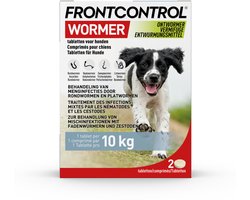 Frontline Frontcontrol Hond - Apotheek - 2 tab 0.5 - 20 Kg S-M