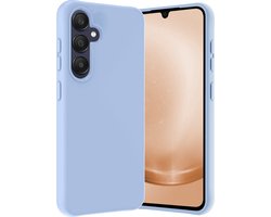 Coque compatible avec Samsung A26, coque en Siliconen , coque arrière compatible avec Samsung Galaxy A26, bleu clair