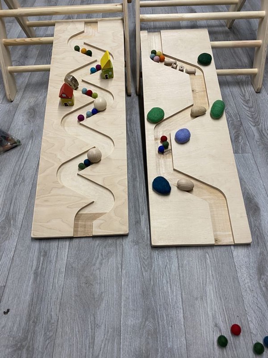 Cosy STEM planken en ramps houten speelgoed set van 2 - educatief.