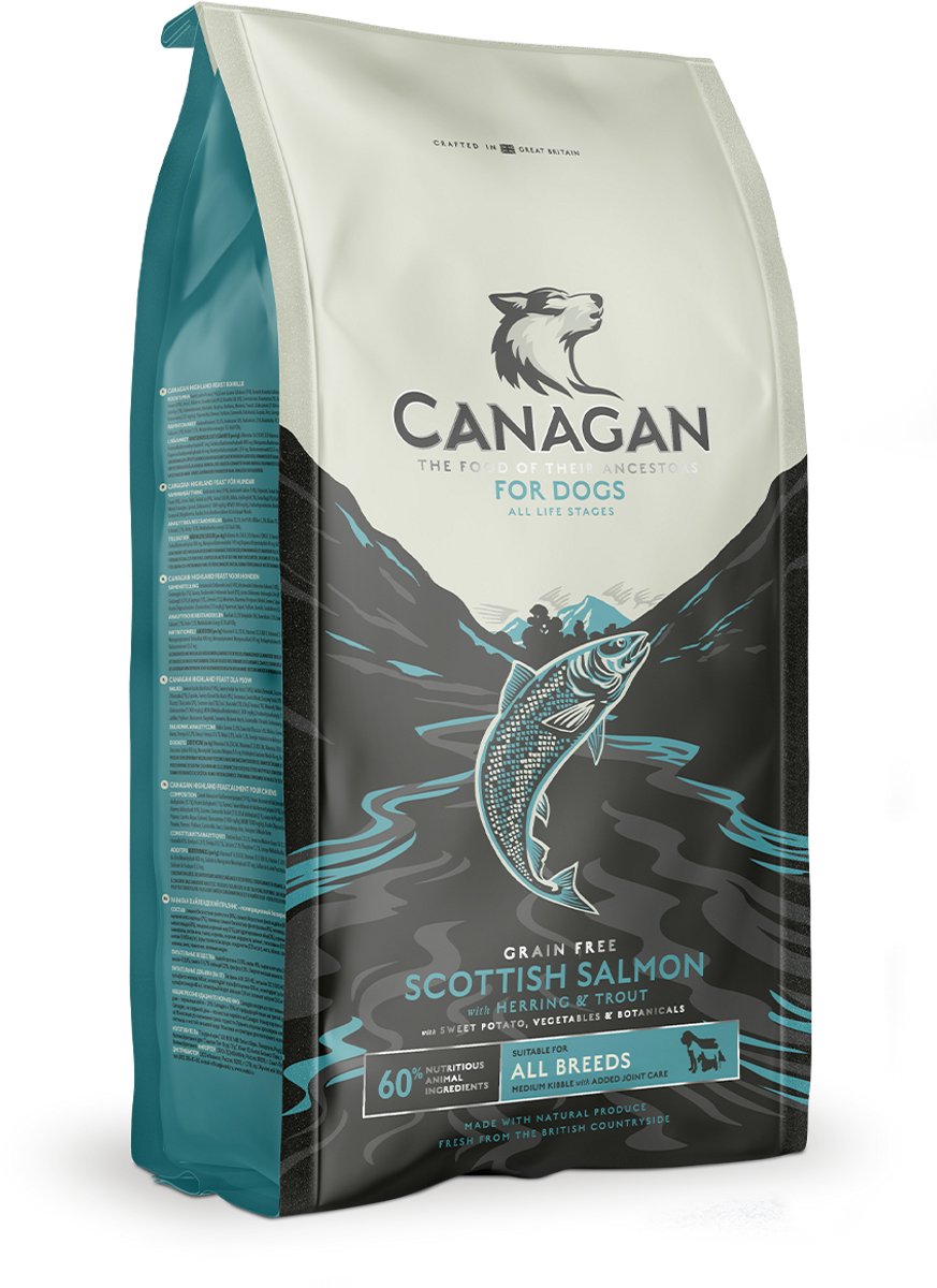 Canagan Canagan Scottish Salmon Serie - Honden Droogvoeding - 6kg - Hypoallergeen - Graanvrij