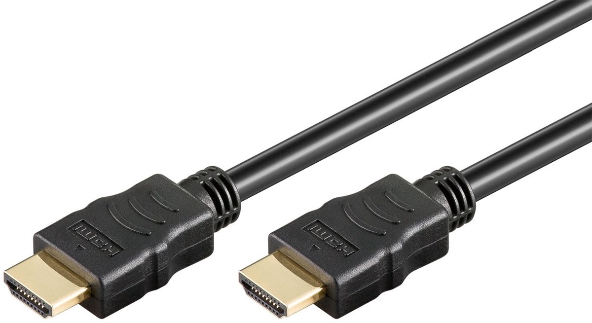 HDMI kabel 2 meter HDMI Type A (Standaard) Zwart