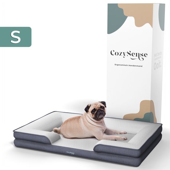 CozySense® Orthopedische Hondenmand - 60 x 42 cm - Maat S