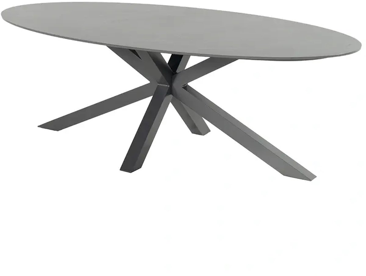 Hartman Xander Tuintafel Ovaal - Antraciet