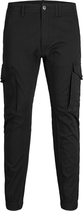 Jack & Jones JJIPAUL JJFLAKE Heren Cargobroeken - zwart - W32L30