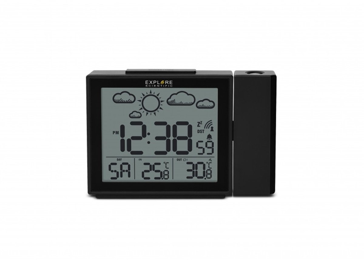 Explorer Rpw3009 Cm3000 Digitale Wekker Zwart One Size / EU Plug
