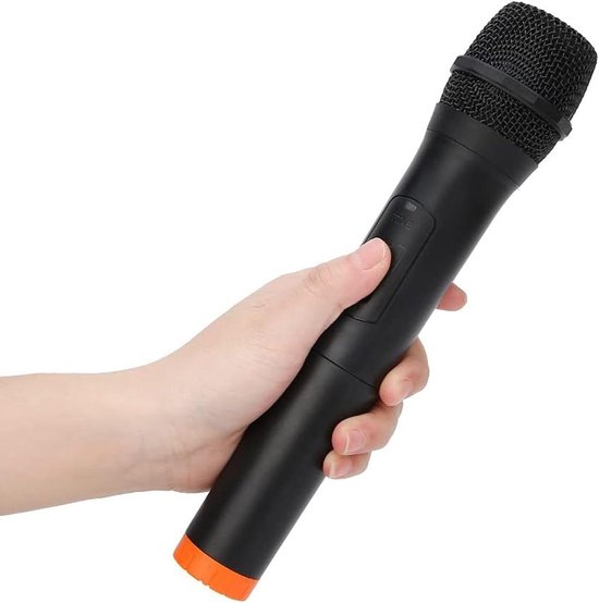 VHF Universele Draadloze Microfoon, 2 In 1 VHF Universele Draadloze Microfoon Usb Ontvangsthandmicrofoon Conferentie