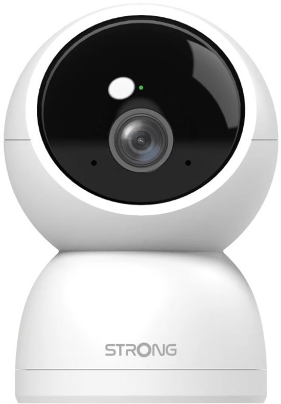 STRONG - SHC04IR0-W - Beveiligingscamera draadloos - Wi-Fi - 2K (4MP 2560x1440) - Personen-, baby-, huisdierdetectie - 360° panoramisch zicht - Nachtzicht - Ingebouwde microluidsprekers - Gemakkelijk te gebruiken met de Vision by STRONG toepassing van Merkloos — afbeelding 4