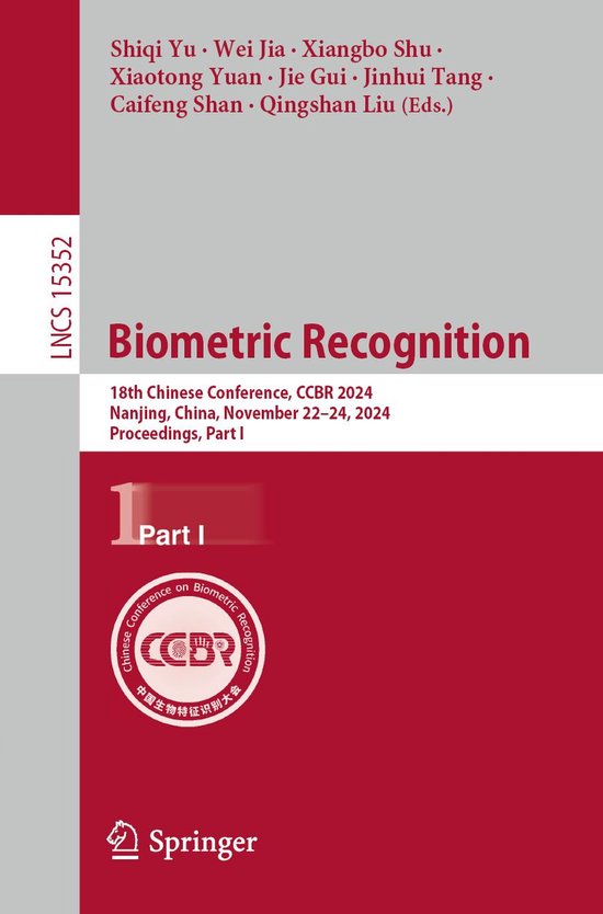 Springer Nature Proceedings Computer Science 1 - Biometric R ... - cover