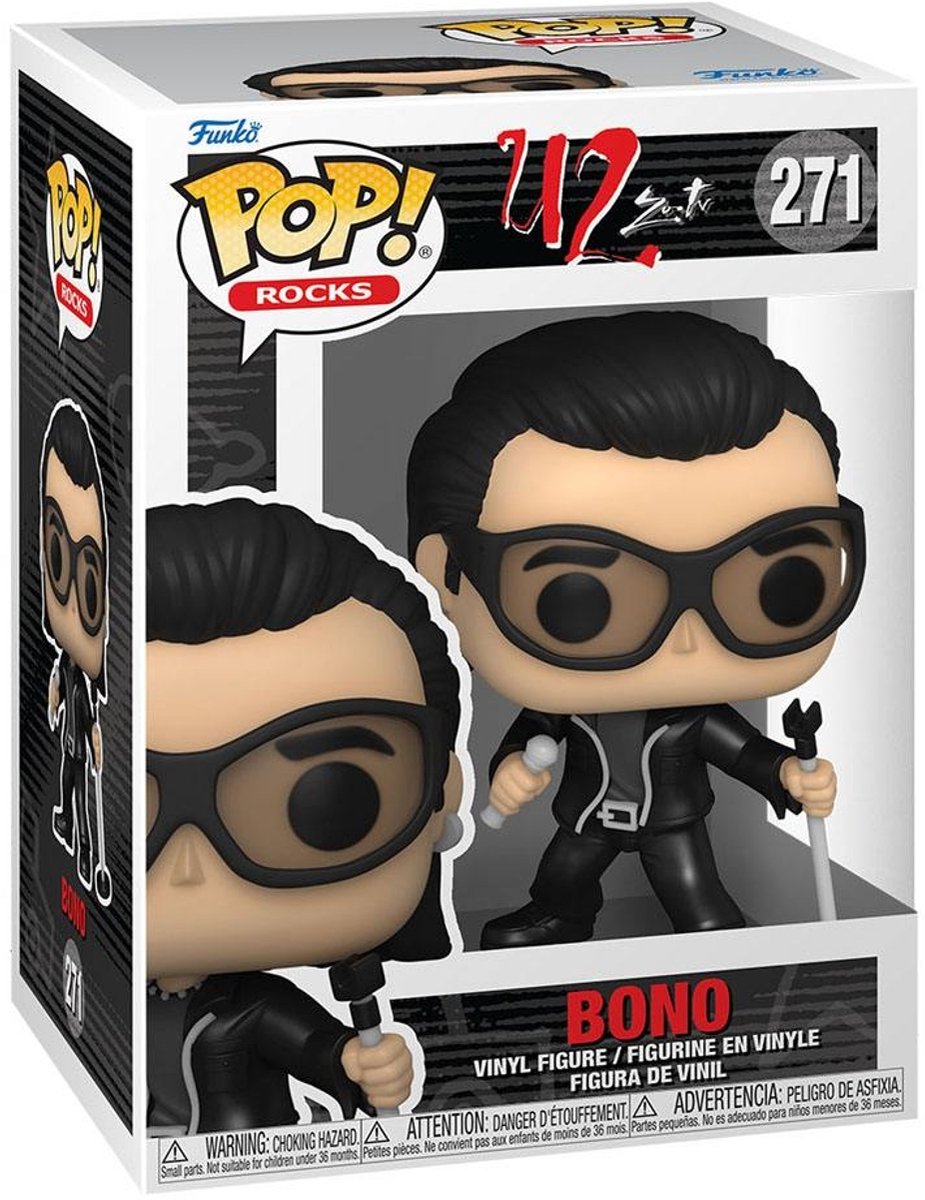 Pop Rocks: U2: Zoo TV - Bono - Funko Pop #271