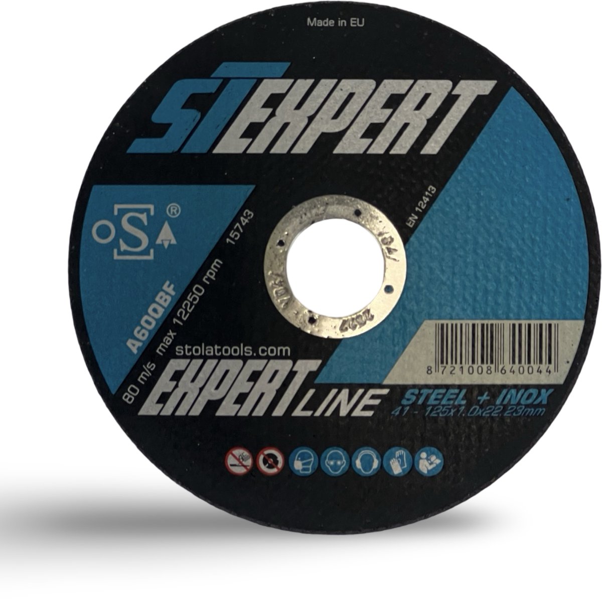 ST Expert doorslijpschijf - 125 x 1.0 mm - Voor staal en RVS - 25 stuk(s)