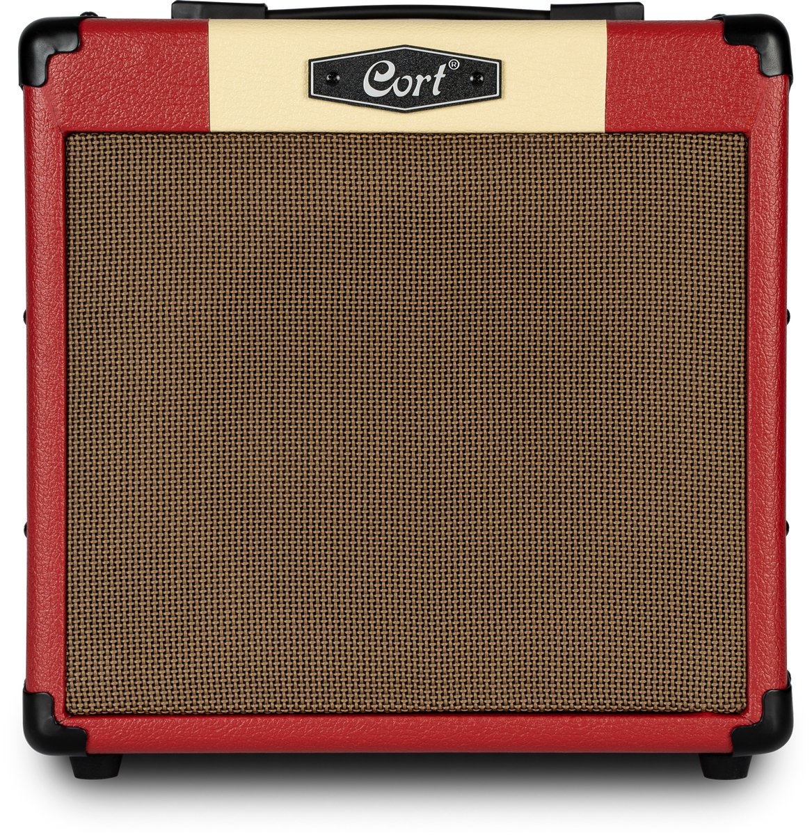 CORT CM15RDR elektrische gitaar versterker vintage 15W rood