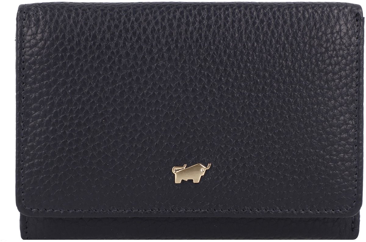Braun Büffel Asti Portemonnee Leer 12 cm - Dames - Horizontaal - navy